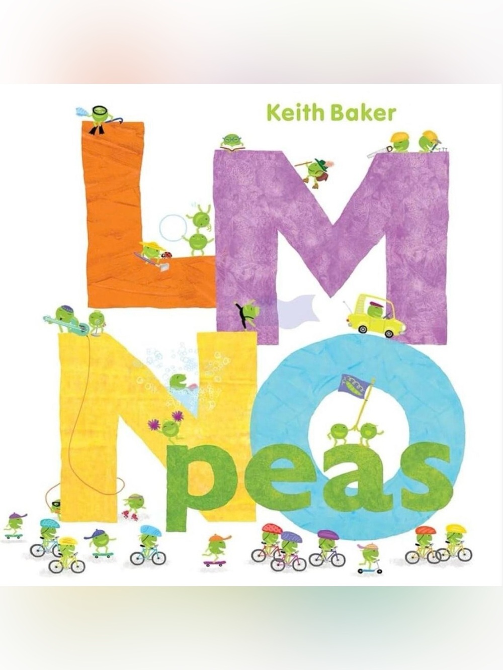 LMNO Peas (The Peas Series) Paperback Children's Book by Keith Baker